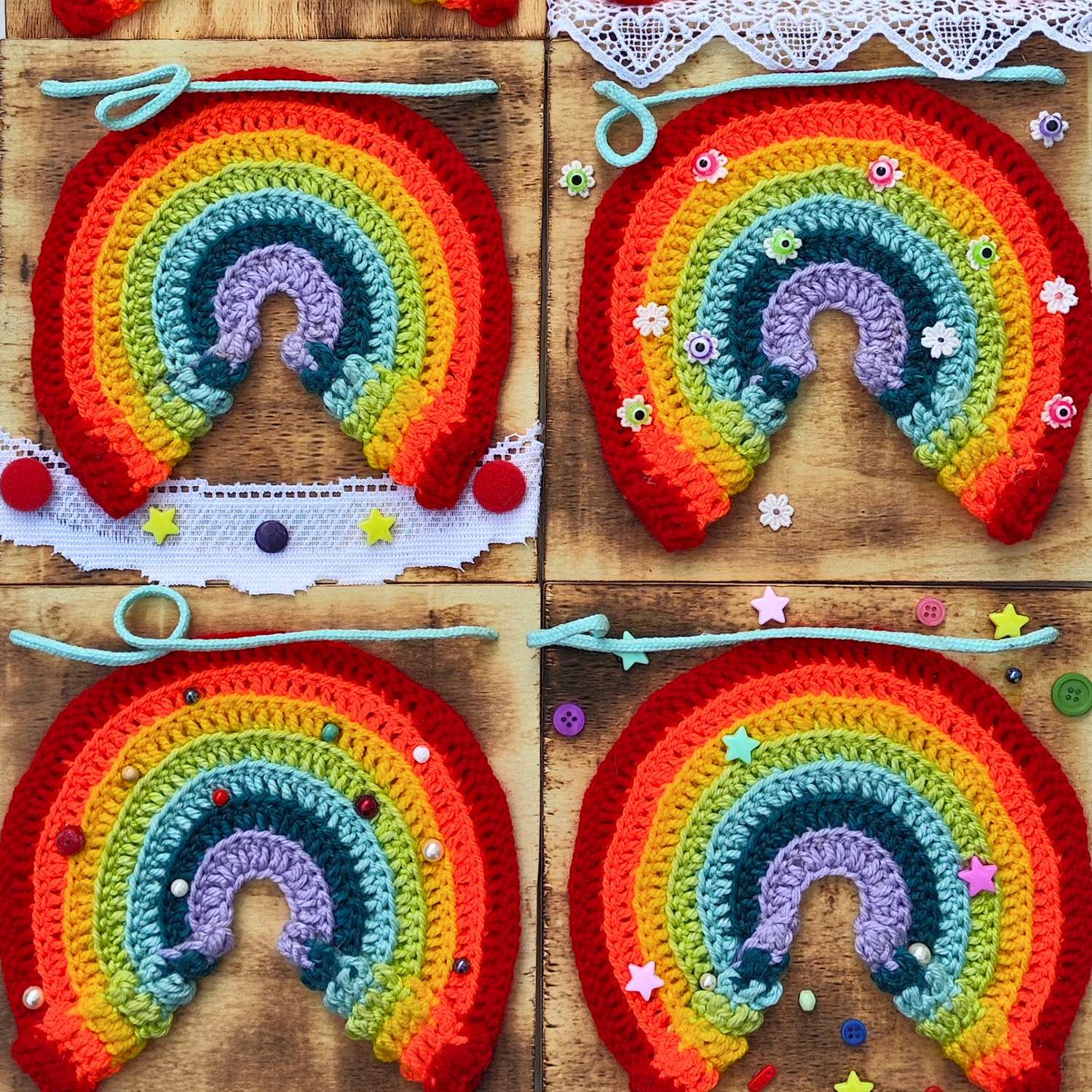 Wand-Regenbögen
